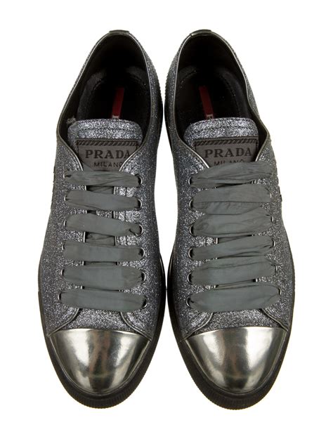 prada women's sneakers sale|prada embellished sneakers.